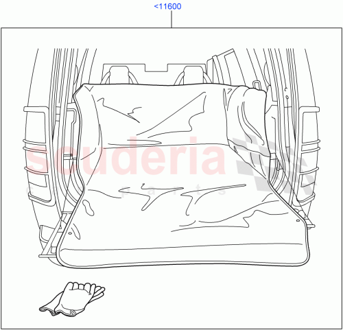 Part Diagram for Land Rover VPLAS0015