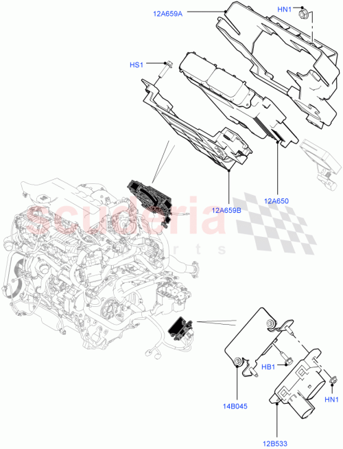 Part Diagram for Land Rover LR094640