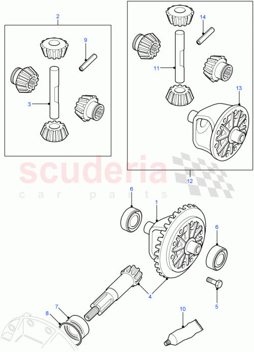 Part Diagram for Land Rover LR027527