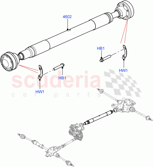 Part Diagram for Land Rover LR131454