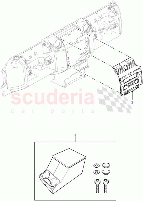Part Diagram for Land Rover VPLDS0249MEN