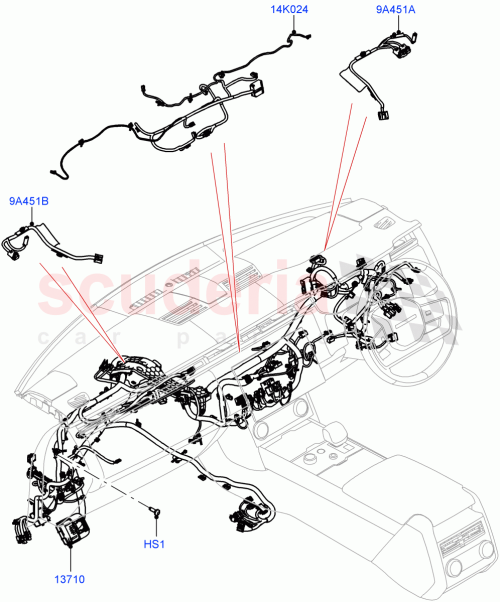 Part Diagram for Land Rover LR158062