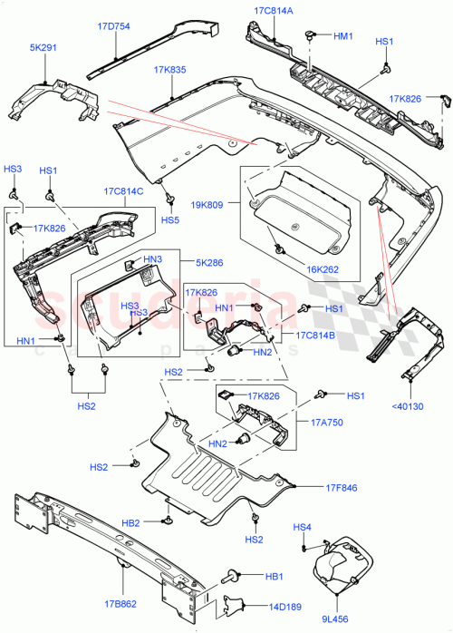 Part Diagram for Land Rover LR044063