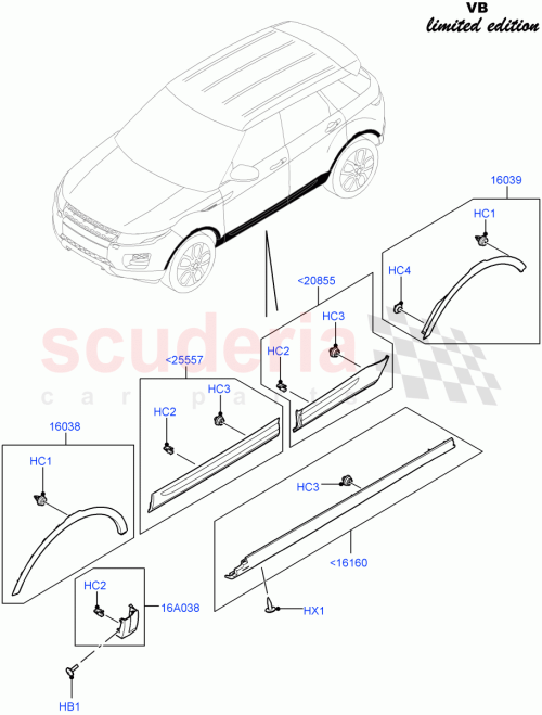 Part Diagram for Land Rover LR043652