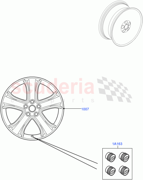 Part Diagram for Land Rover VPLSW0060PVT