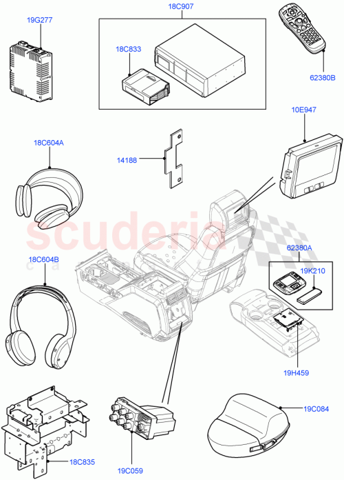 Part Diagram for Land Rover LR024779