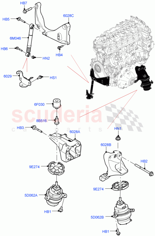 Part Diagram for Land Rover LR151992