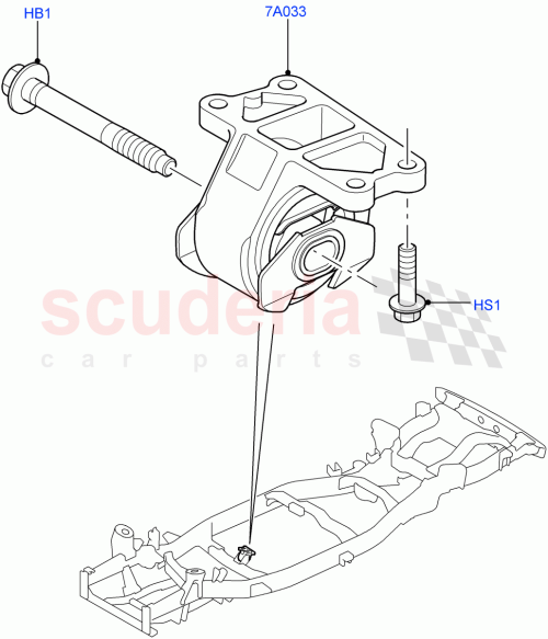Part Diagram for Land Rover LR091364