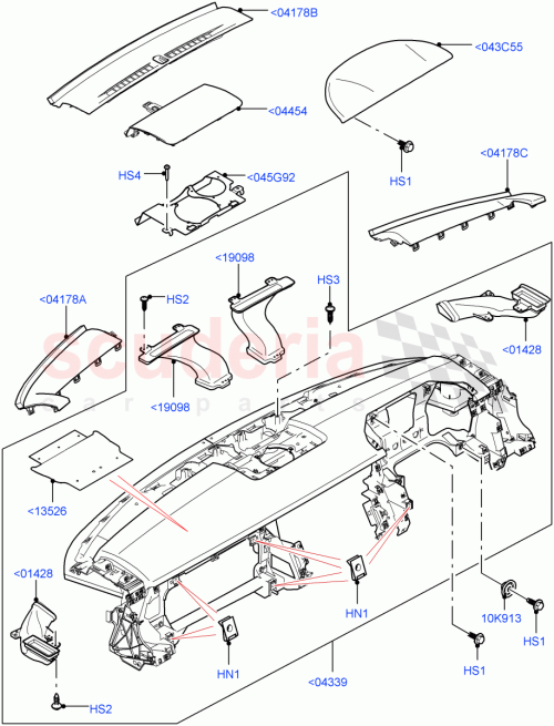 Part Diagram for Land Rover LR118784