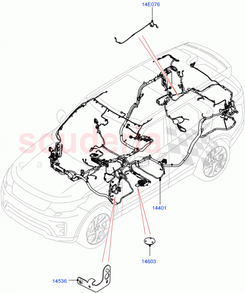 Part Diagram for Land Rover LR115583