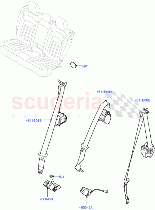 Part Diagram for Land Rover LR132020