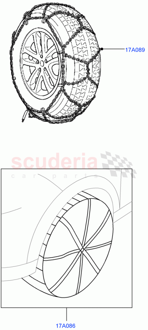 Part Diagram for Land Rover VPLEW0140
