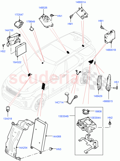 Part Diagram for Land Rover LR085668