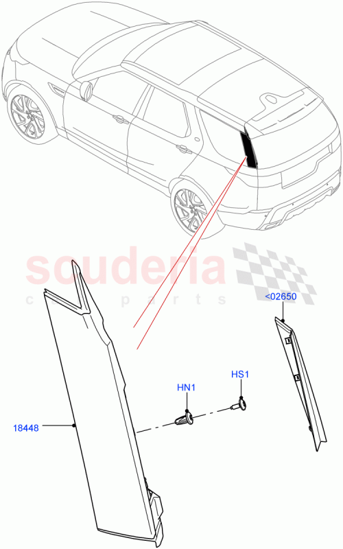 Part Diagram for Land Rover LR083051