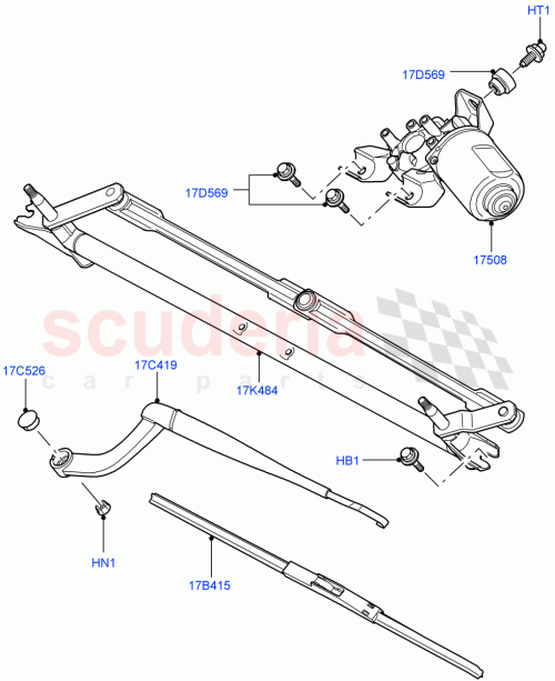 Part Diagram for Land Rover LR075582