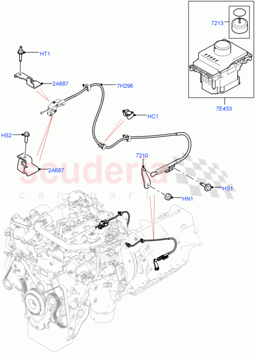 Part Diagram for Land Rover LR090983