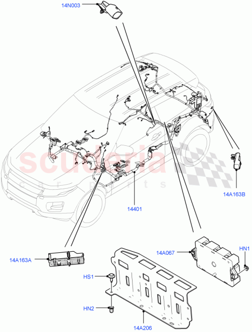 Part Diagram for Land Rover LR033839