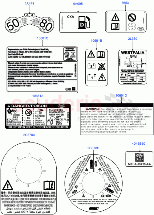 Part Diagram for Land Rover LR067372