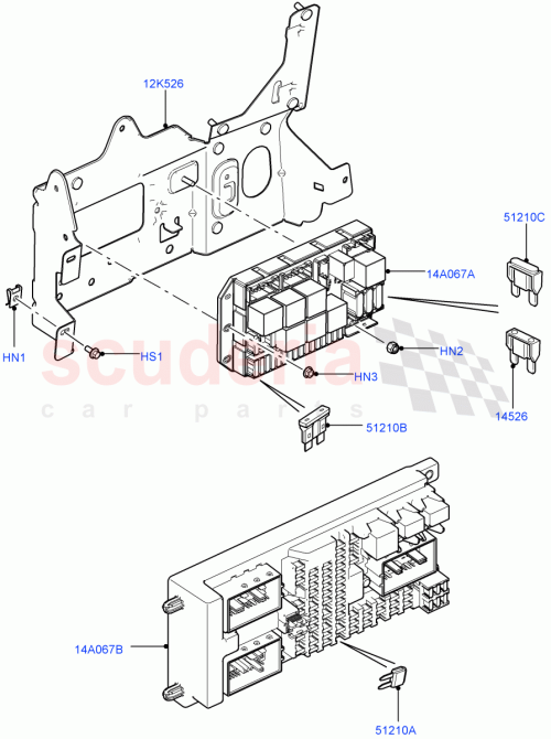 Part Diagram for Land Rover LR023679