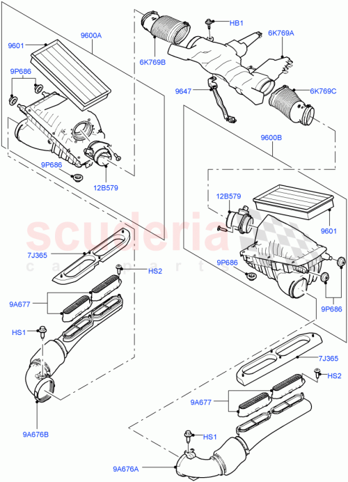 Part Diagram for Land Rover LR036431