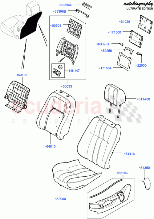 Part Diagram for Land Rover LR031183