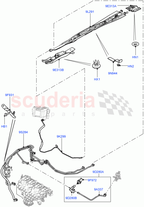 Part Diagram for Land Rover LR044438