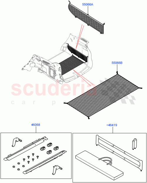 Part Diagram for Land Rover VPLYS0460