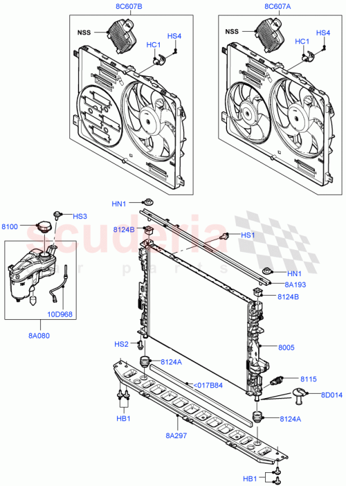 Part Diagram for Land Rover LR039530