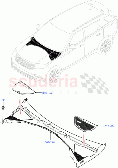 Part Diagram for Land Rover LR093065