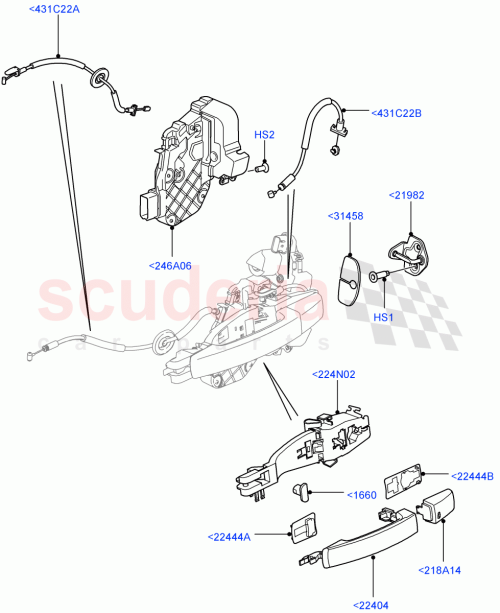 Part Diagram for Land Rover LR015066