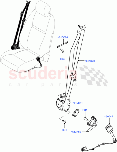 Part Diagram for Land Rover LR148306