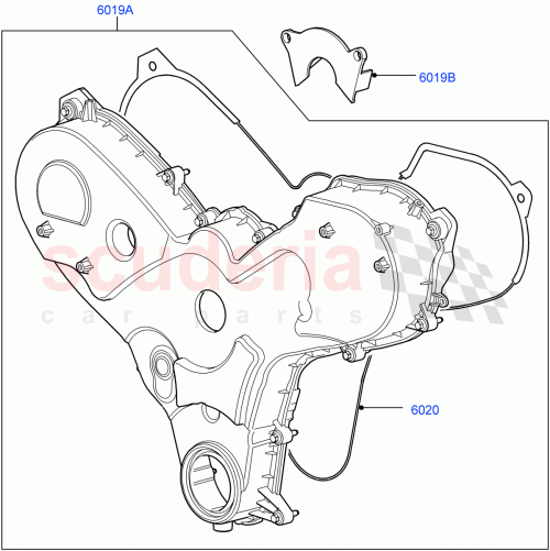 Part Diagram for Land Rover LR038053