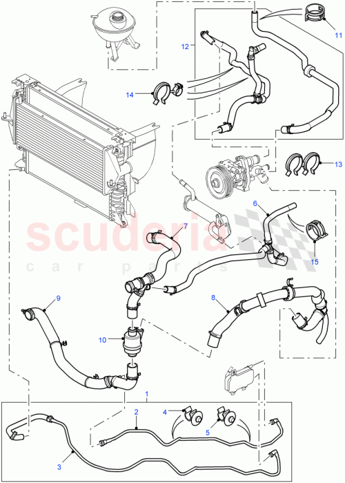 Part Diagram for Land Rover PYC102030