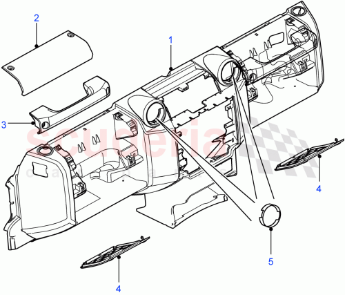 Part Diagram for Land Rover LR065362