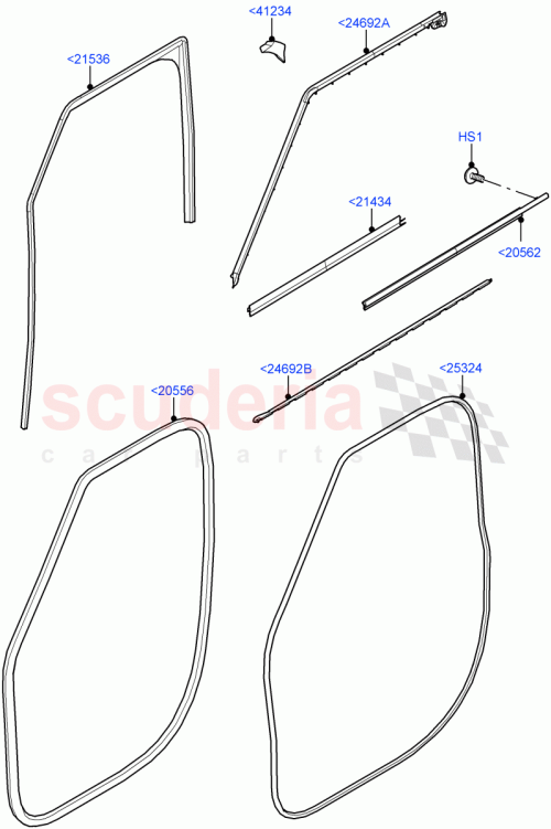 Part Diagram for Land Rover LR130895