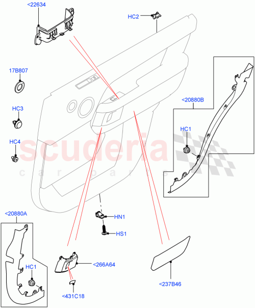 Part Diagram for Land Rover LR102386