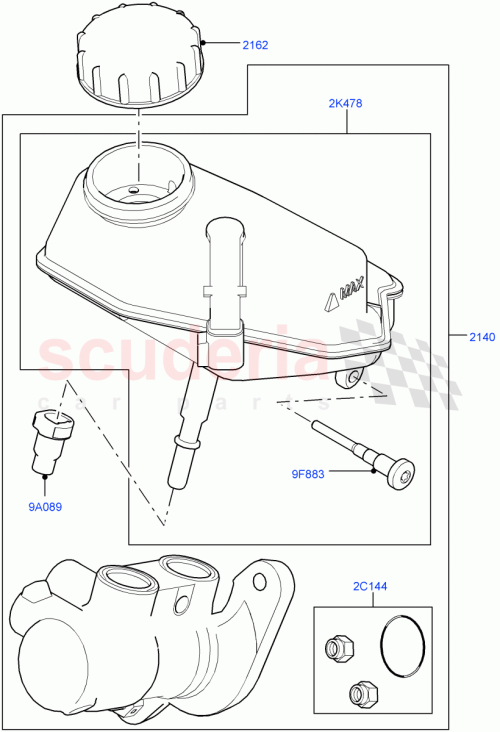 Part Diagram for Land Rover LR067033