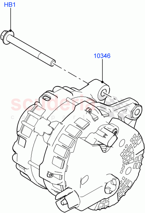 Part Diagram for Land Rover LR137956