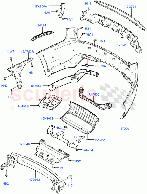 Part Diagram for Land Rover LR126797