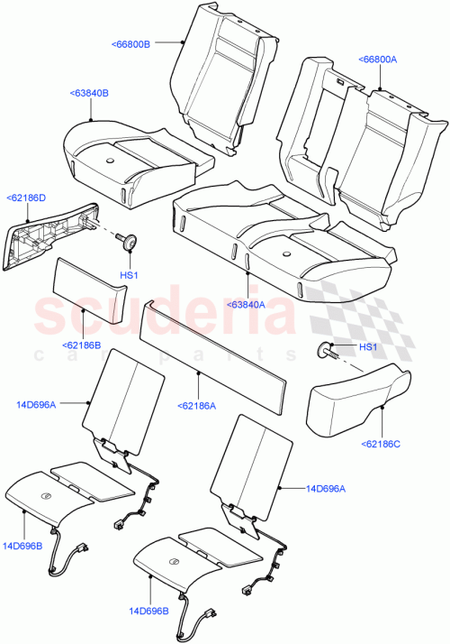 Part Diagram for Land Rover HXA500260PVJ