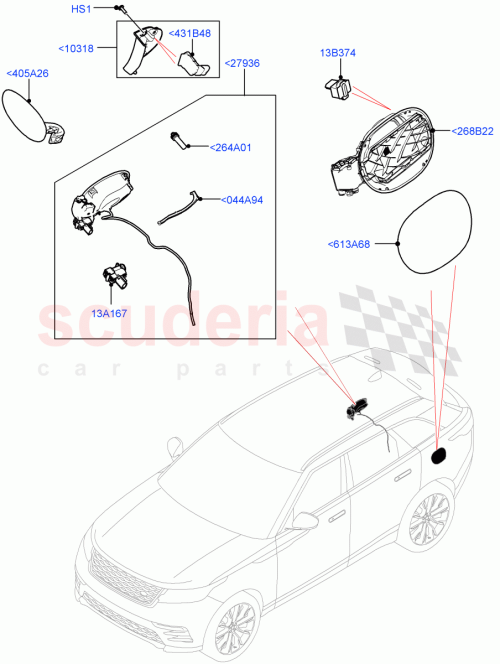 Part Diagram for Land Rover LR146839