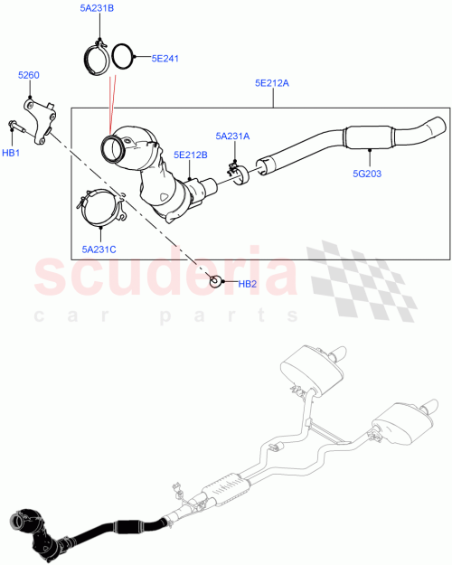 Part Diagram for Land Rover LR077700