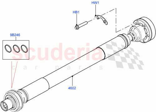 Part Diagram for Land Rover LR141992