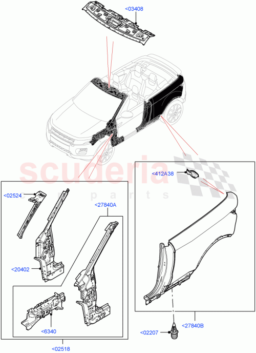 Part Diagram for Land Rover LR086279