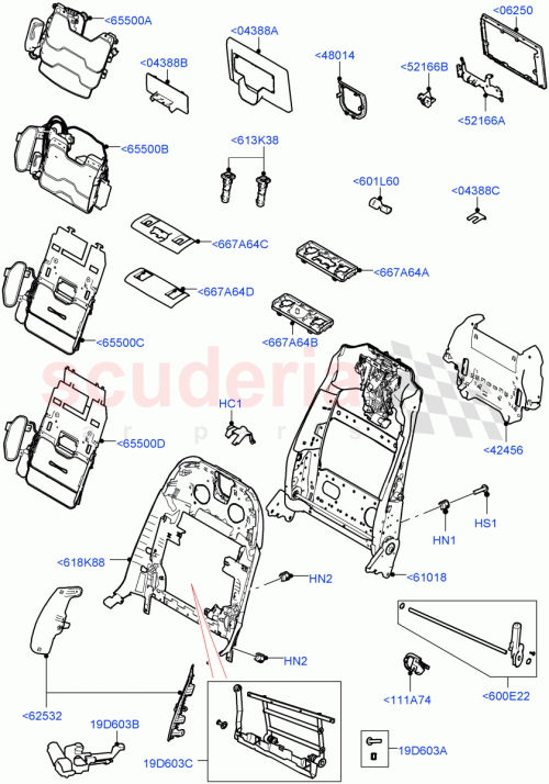Part Diagram for Land Rover LR113710
