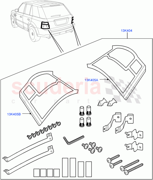 Part Diagram for Land Rover VPLTP0064