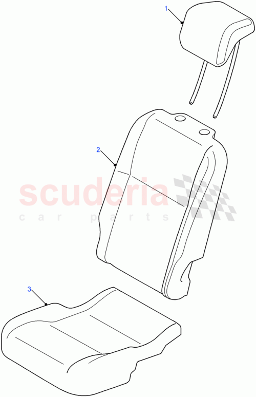 Part Diagram for Land Rover HPA502440PVJ