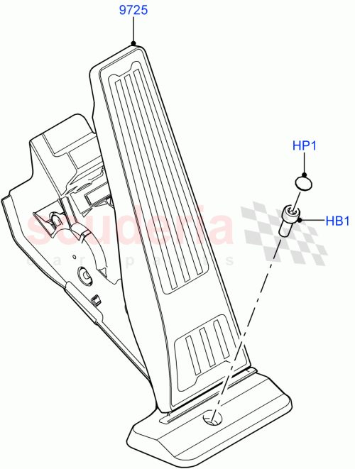 Part Diagram for Land Rover LR153566