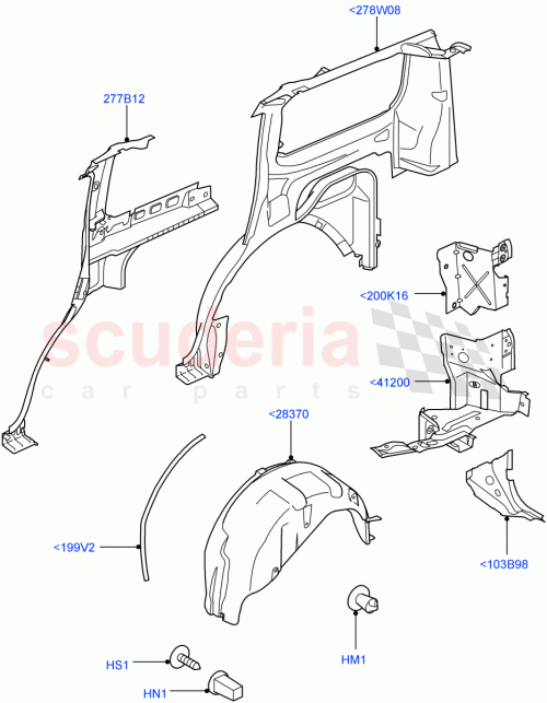 Part Diagram for Land Rover AFF780070