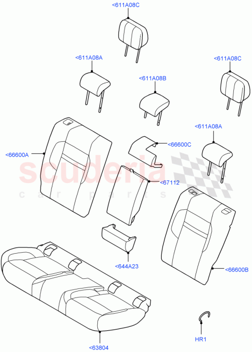Part Diagram for Land Rover LR156289